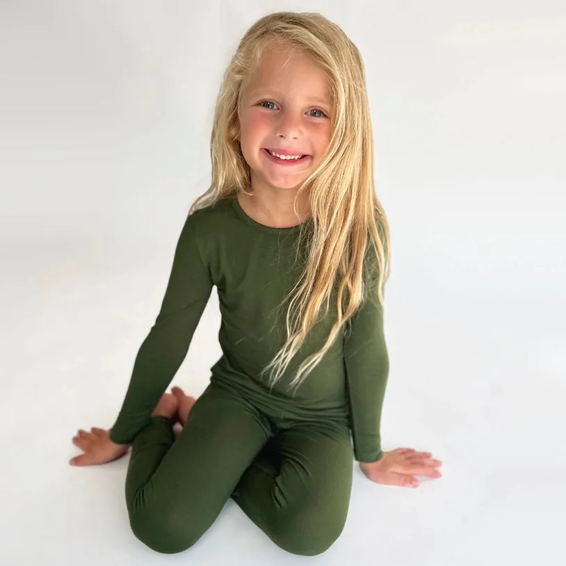 Evergreen Bamboo Kids Pajamas
