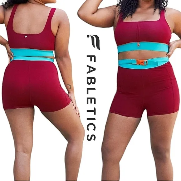 Fabletics Motion 365 High Waist 3&quot; Wandershorts Swim Shorts Gym Shorts XXL
