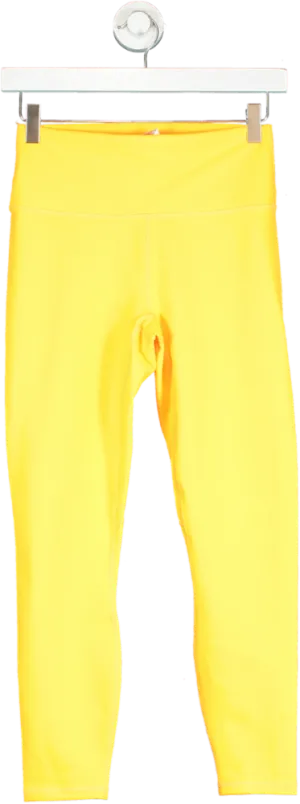 Fabletics Yellow PowerHold Leggings UK S