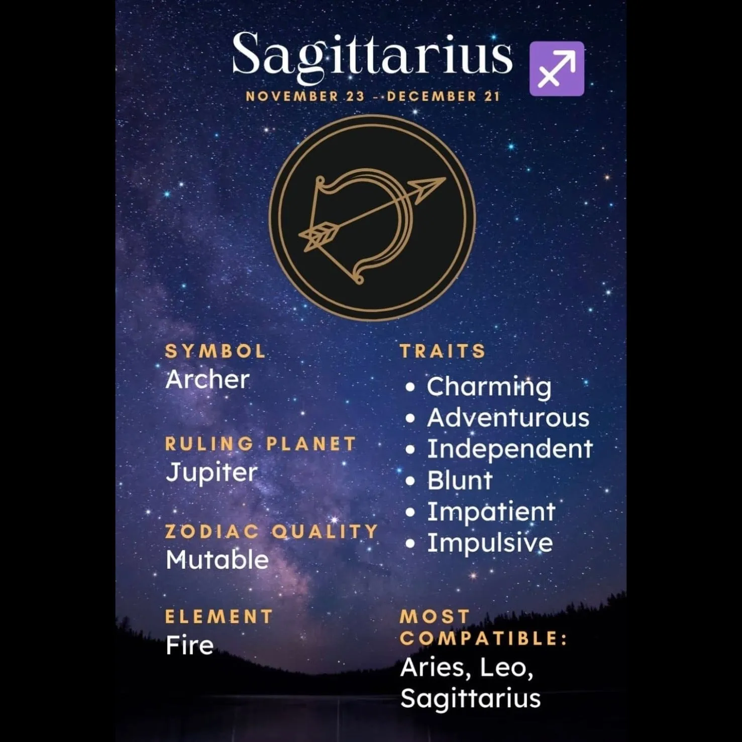 Fallon Aurielle Unisex Signature Sagittarius Zodiac Jacket (Olive Green, Gold & Cream)