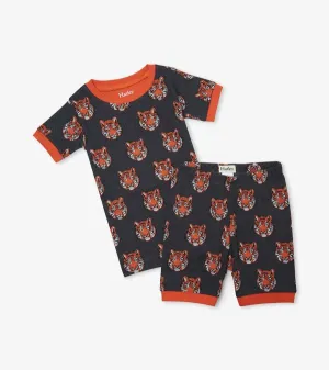 Fierce Tigers Organic Short Pajamas