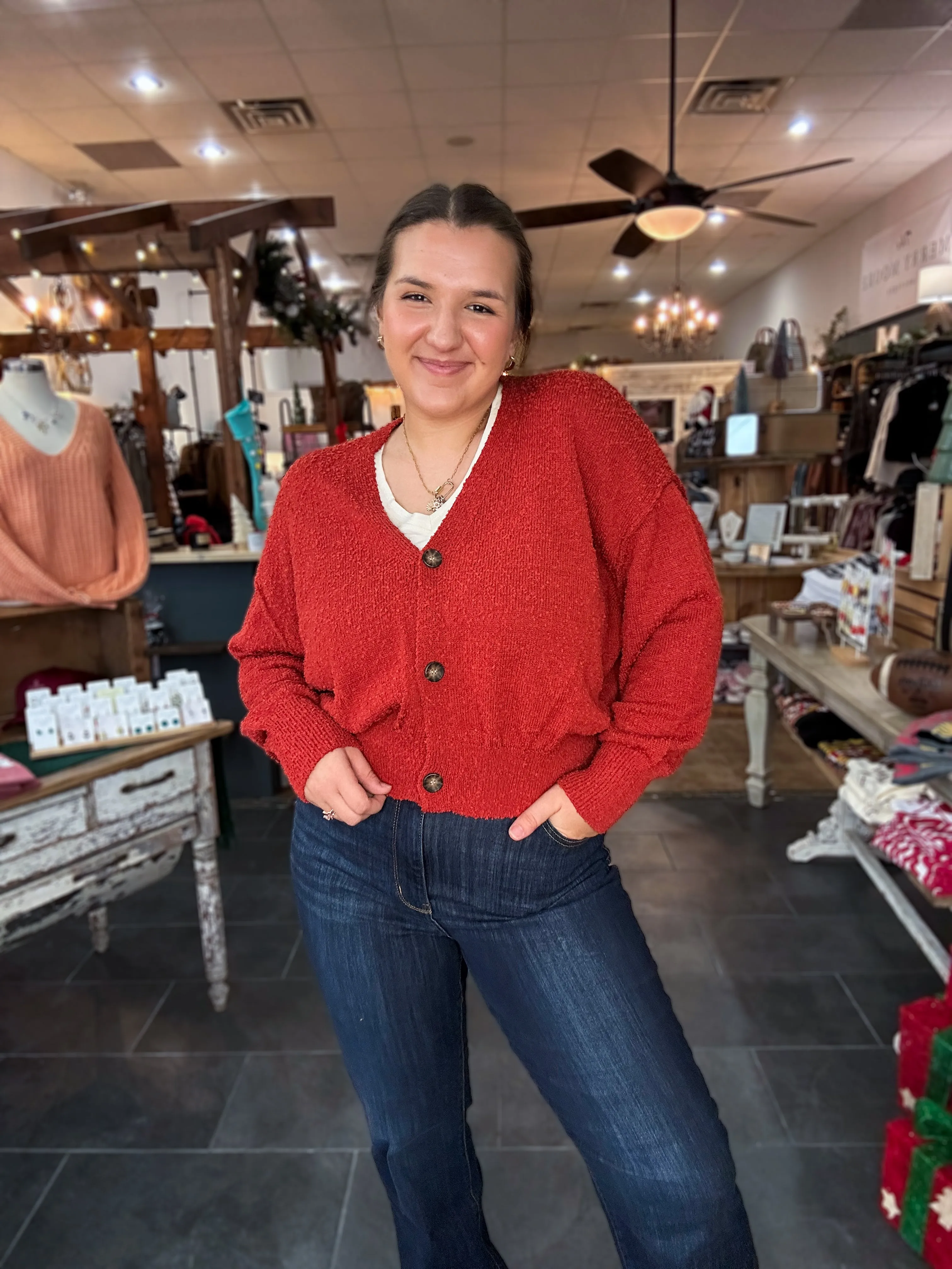 Fireside Chat Cardigan