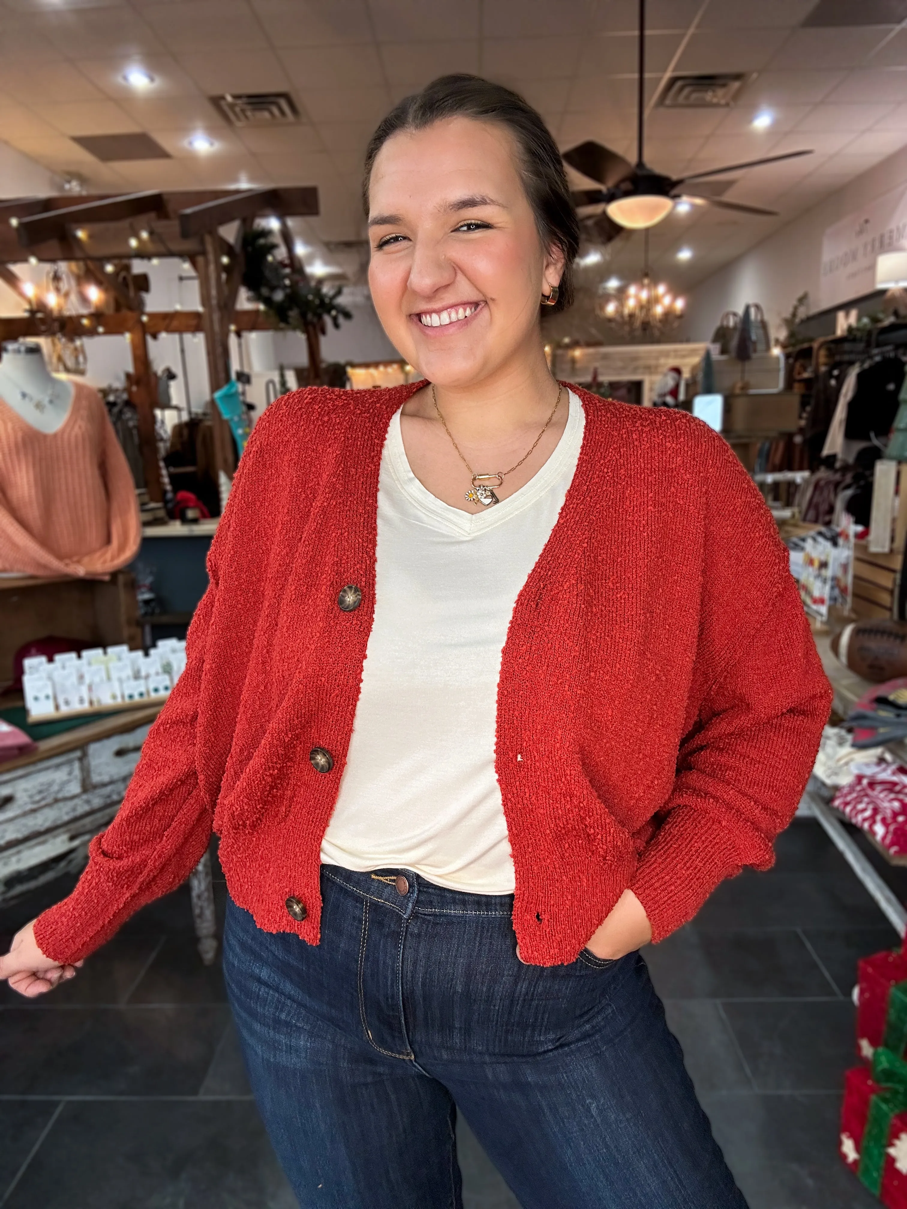 Fireside Chat Cardigan