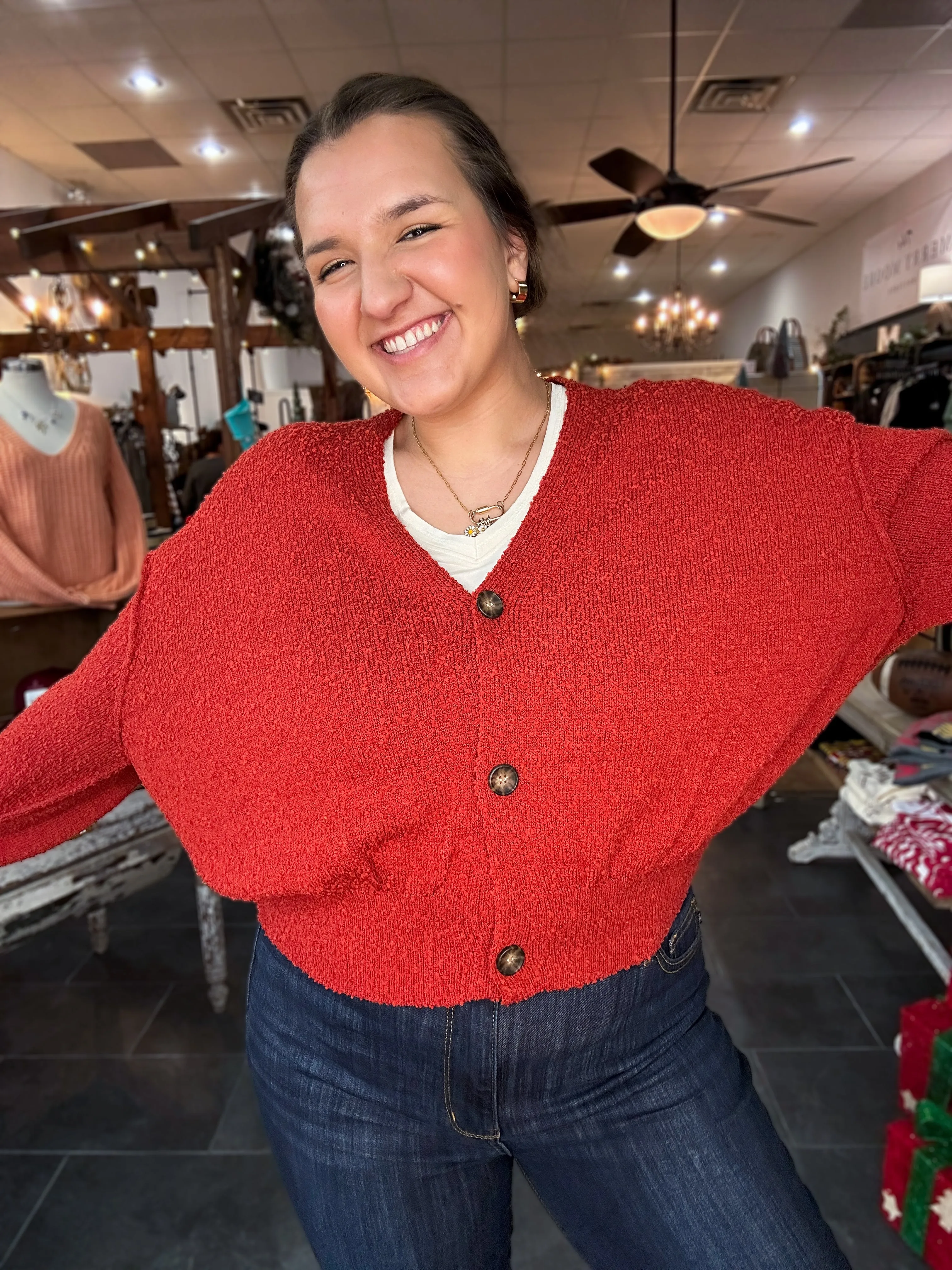 Fireside Chat Cardigan