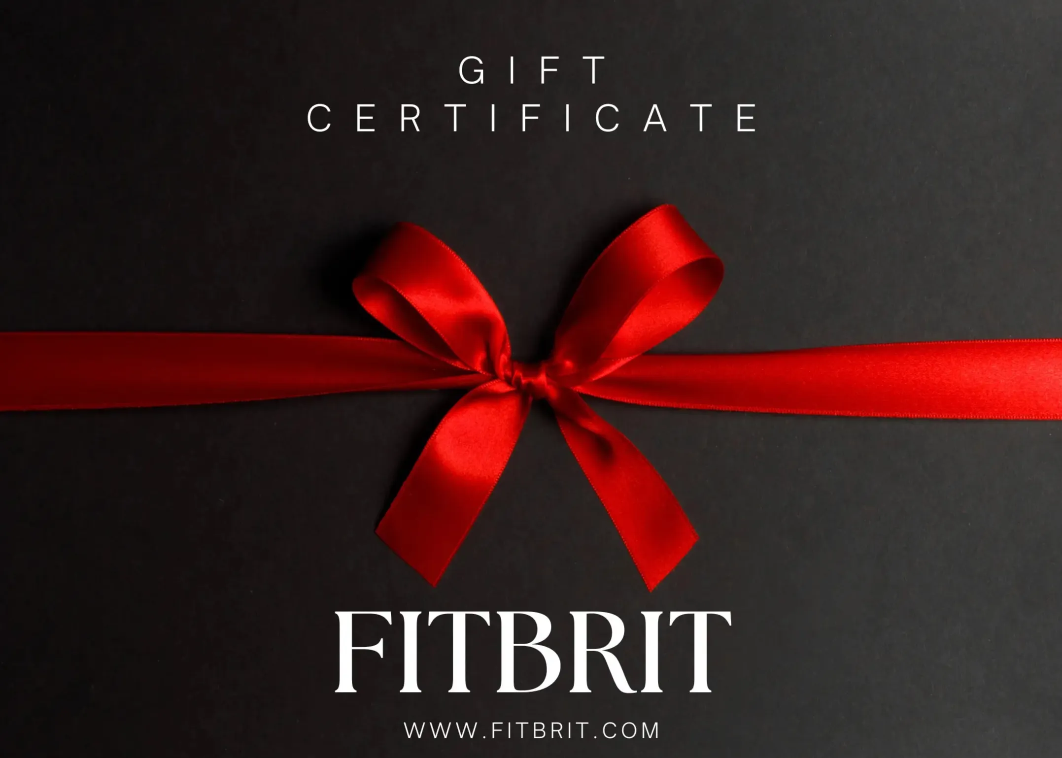 FitBrit Gift Card – The Ultimate Luxury Activewear Gift