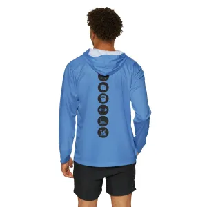 Fitness Performance Hoodie - Light Blue