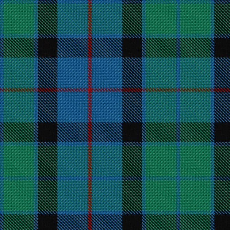 Flower of Scotland Tartan Cummerbund & Bow Tie Set