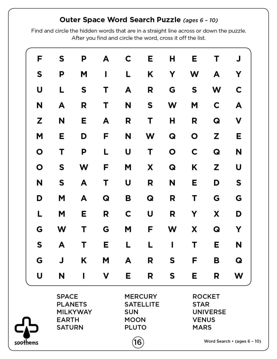 FREE Activity Book - Search for a Smile in the Moon