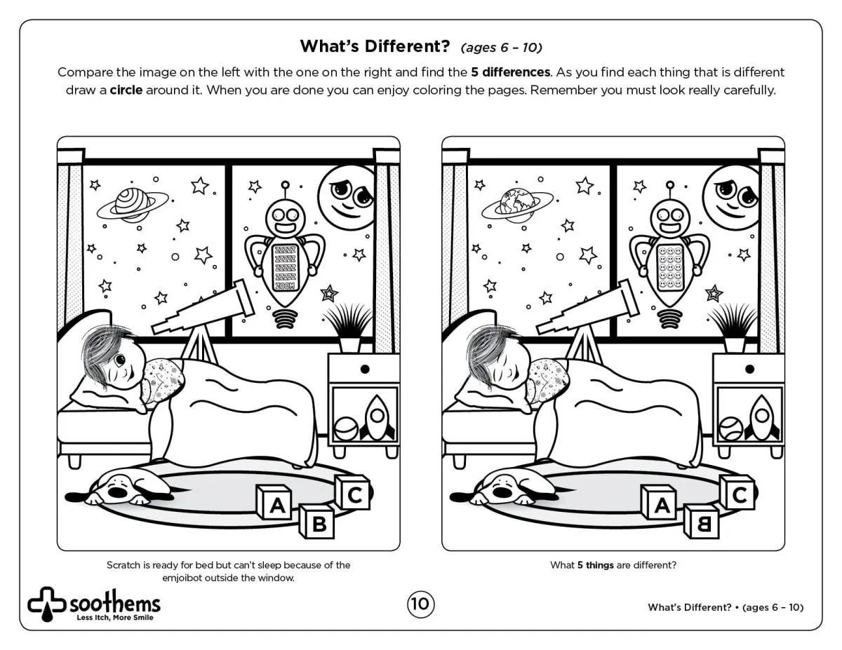 FREE Activity Book - Search for a Smile in the Moon