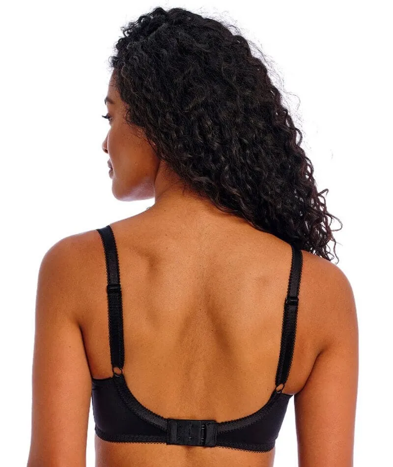 Freya Hallie Underwire Plunge Bra - Black