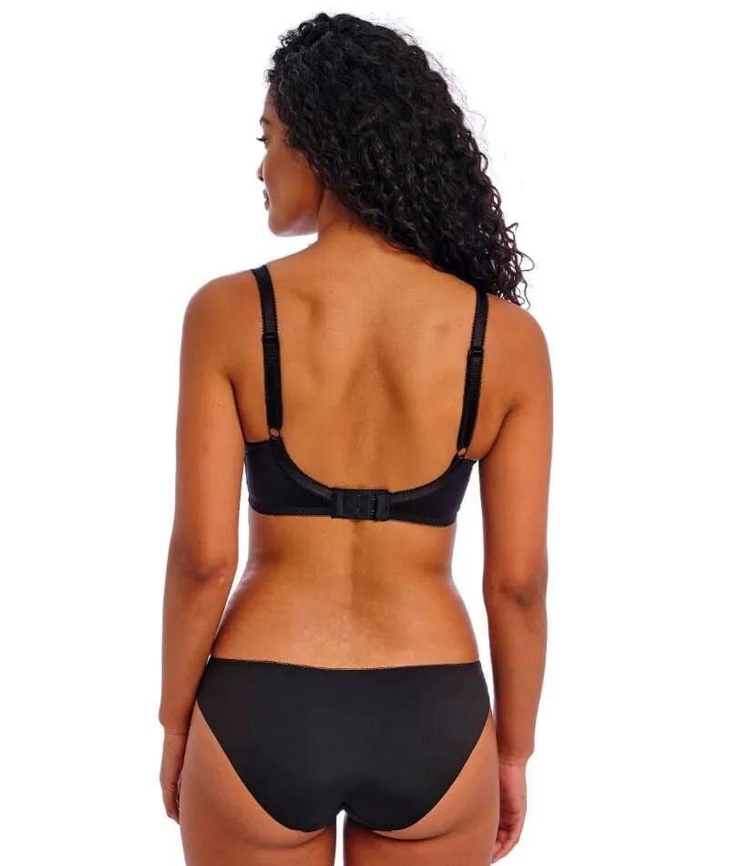 Freya Hallie Underwire Plunge Bra - Black