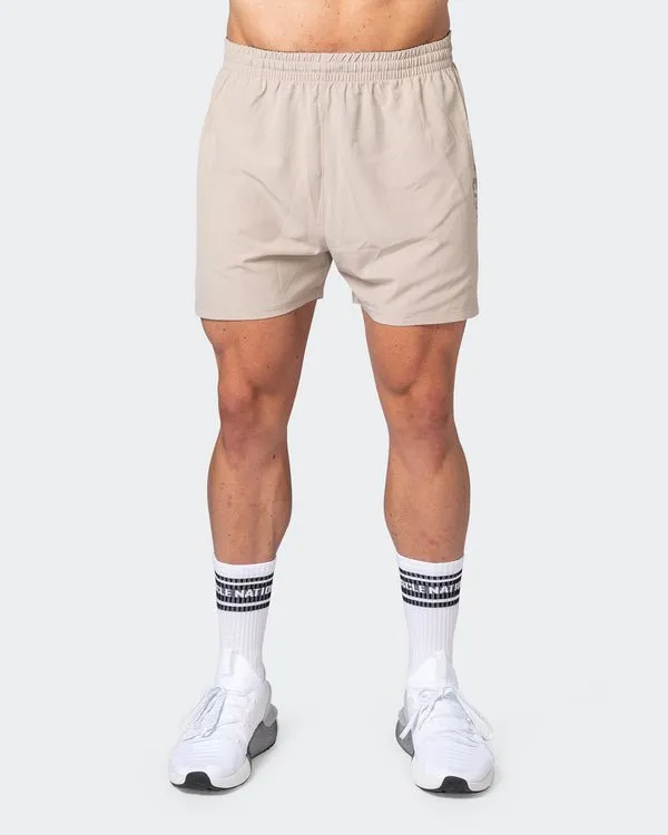 Function 4" Shorts - Bone