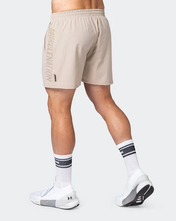 Function 4" Shorts - Bone