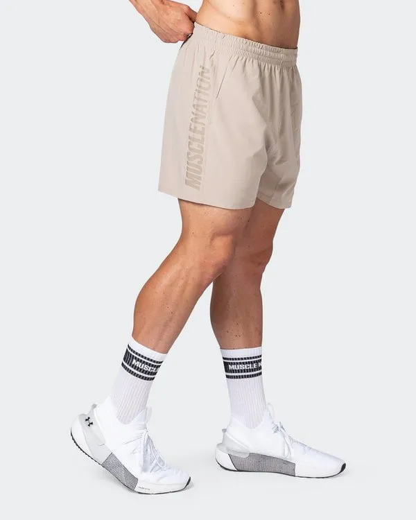 Function 4" Shorts - Bone
