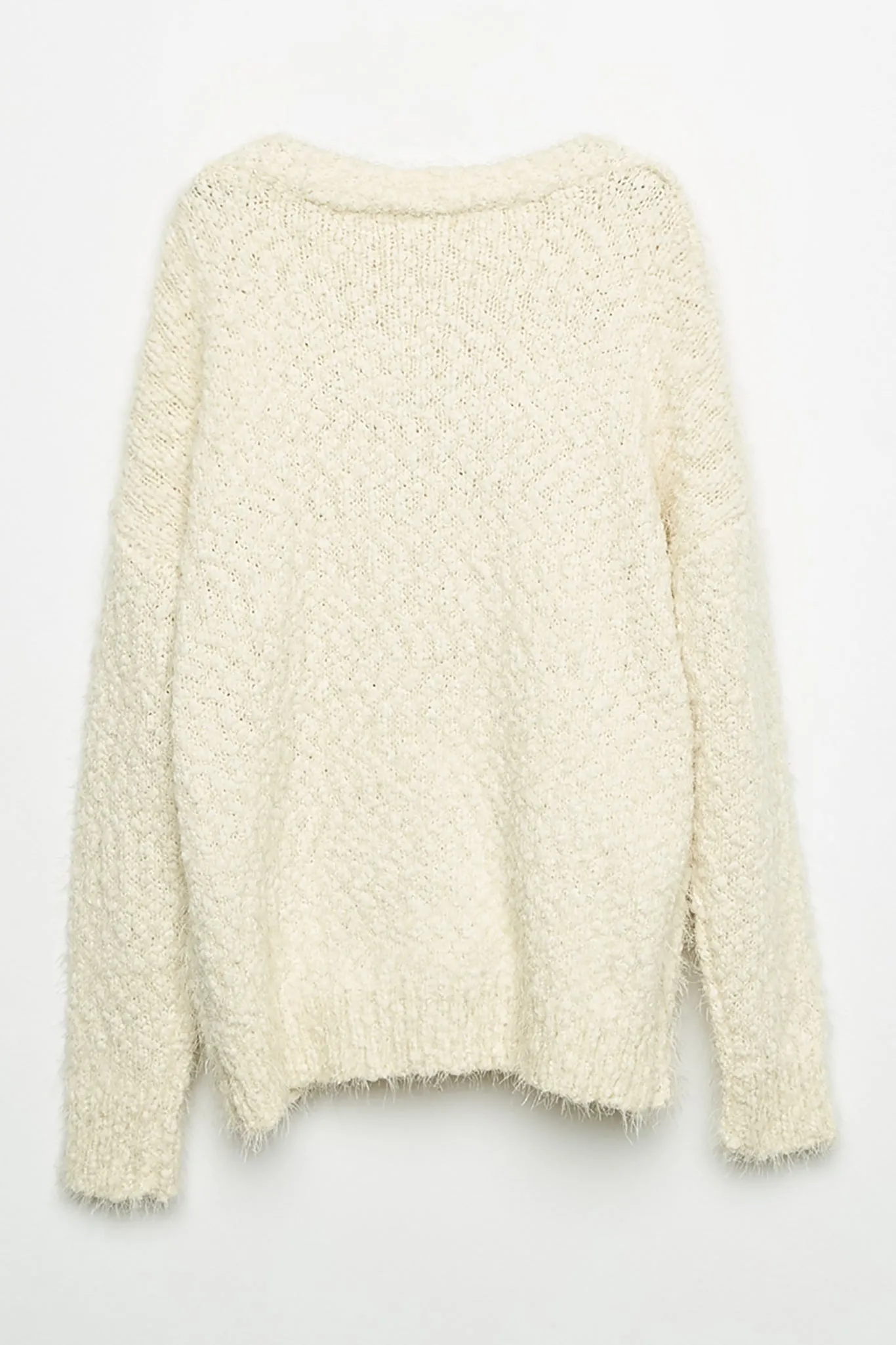 Fuzzy Knit Cardigan