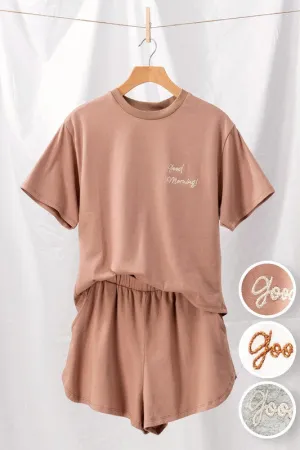 Good Morning Set  - MAUVE