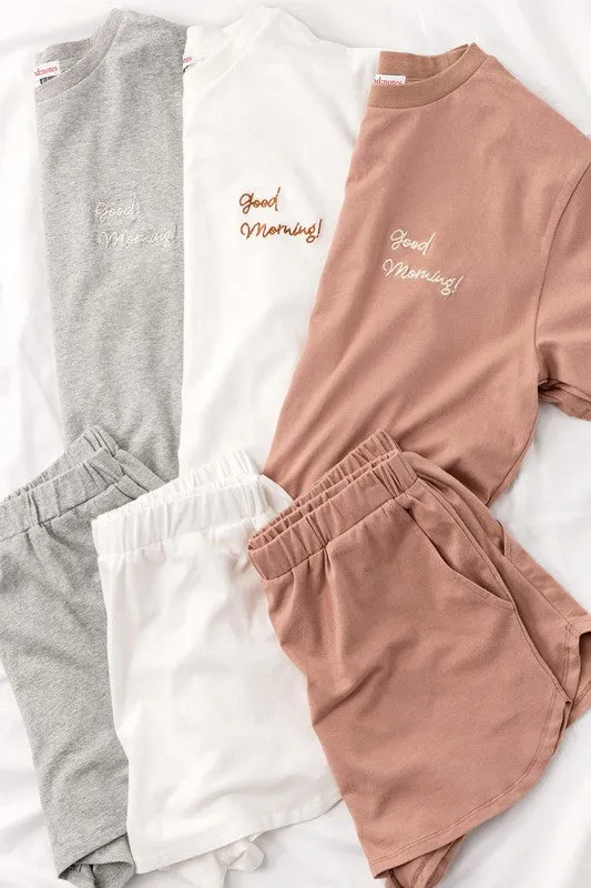 Good Morning Set  - MAUVE
