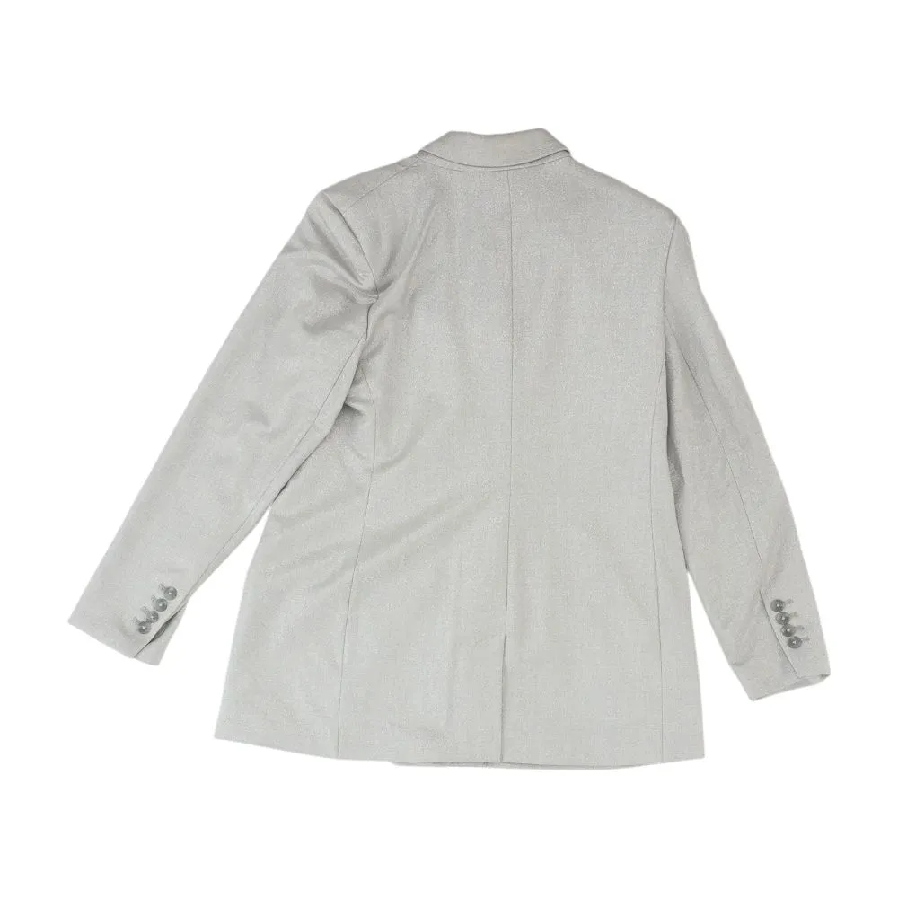 Gray Solid Blazer