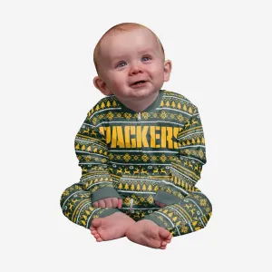 Green Bay Packers Infant Family Holiday Pajamas