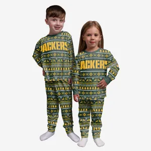 Green Bay Packers Toddler Family Holiday Pajamas