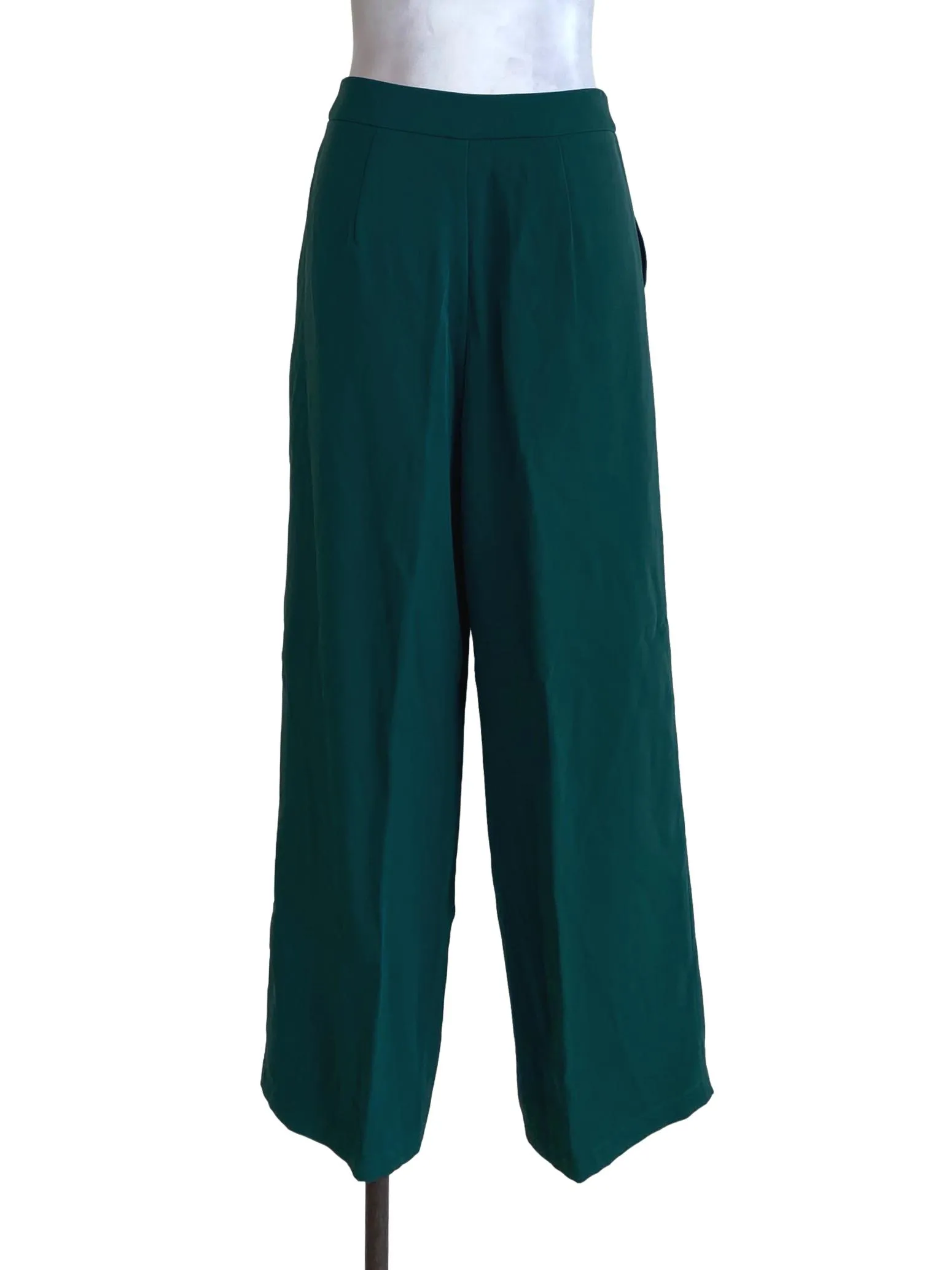 Green Long Slack Pants