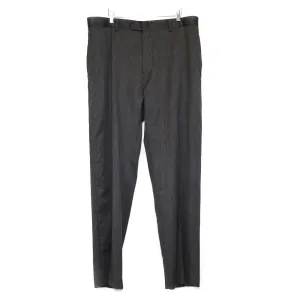 Grey Straight Cut Slacks (Cremieux)