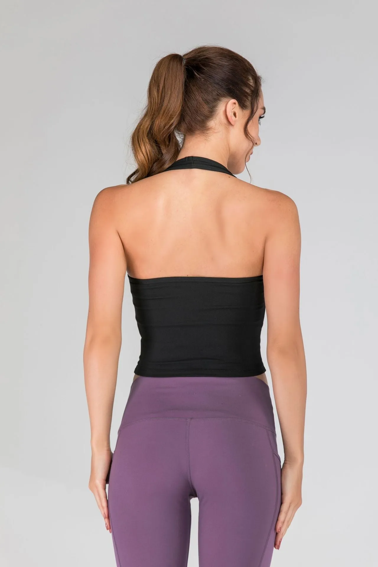 Halter beautiful back yoga women's vest trendy