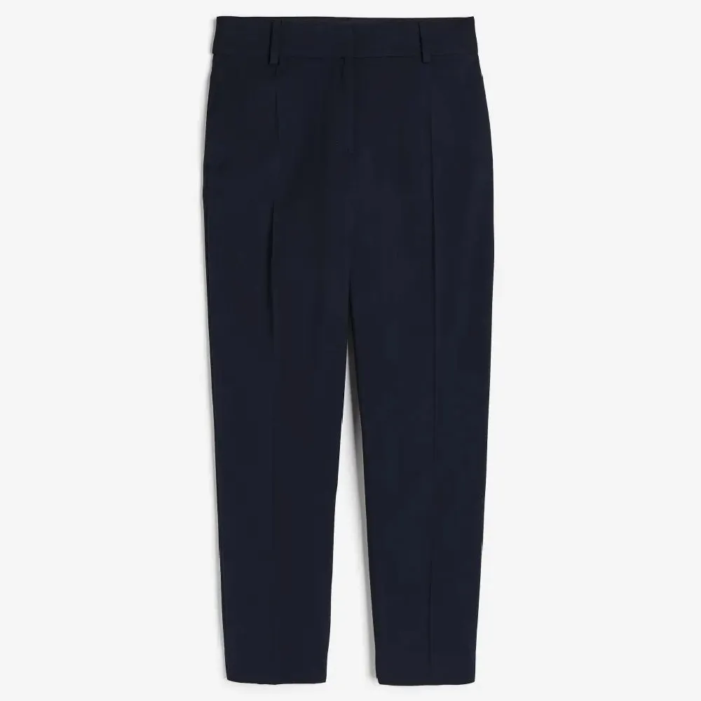 H&M Slacks trousers, navy blue