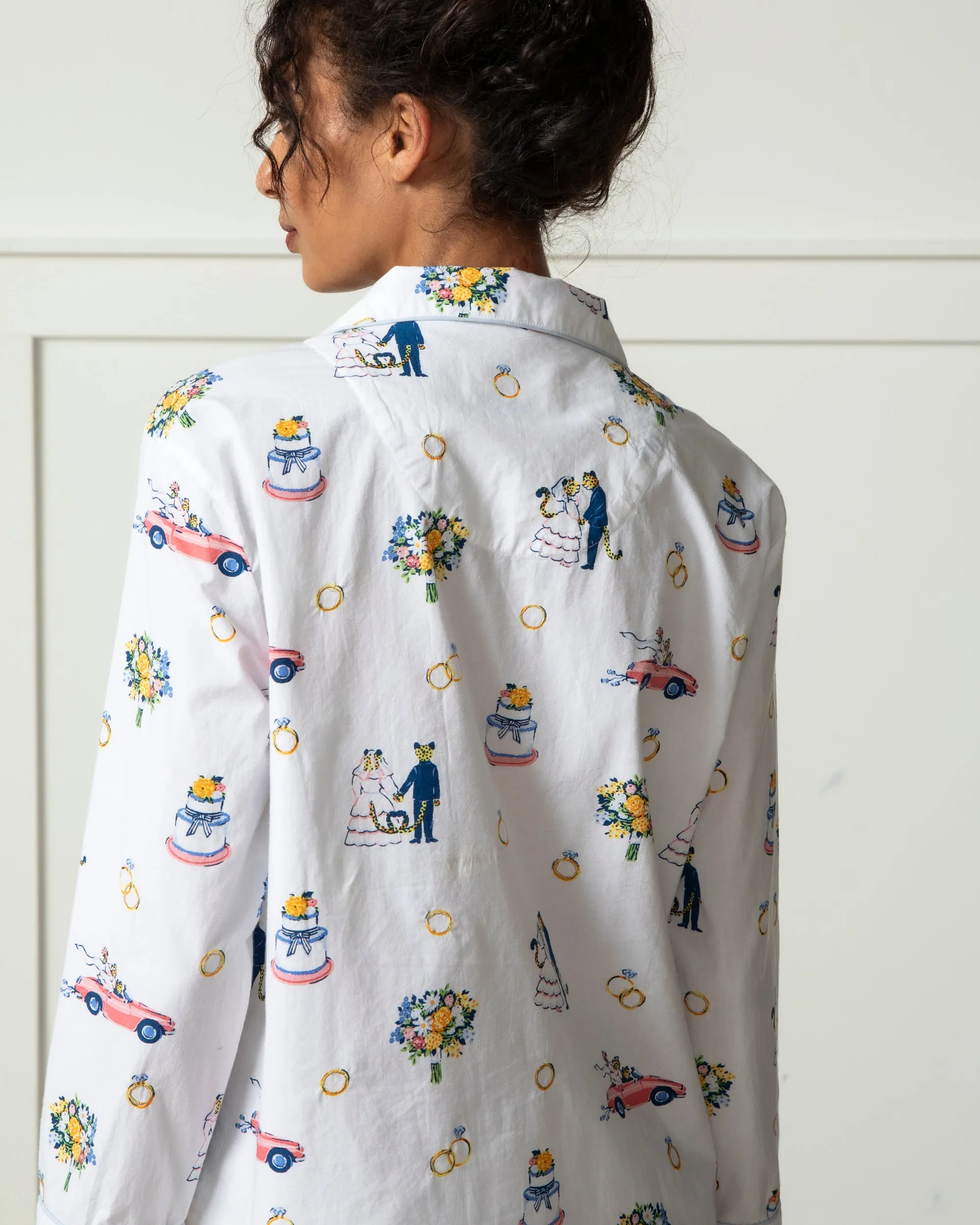 Happily Ever After - Petite Long PJ Set - Cloud