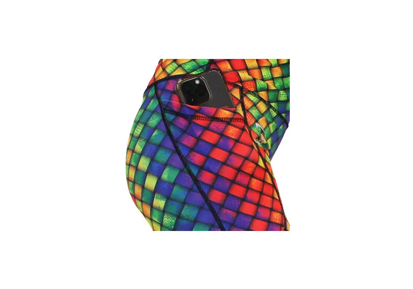 Harlequin Mid Shorts with pockets