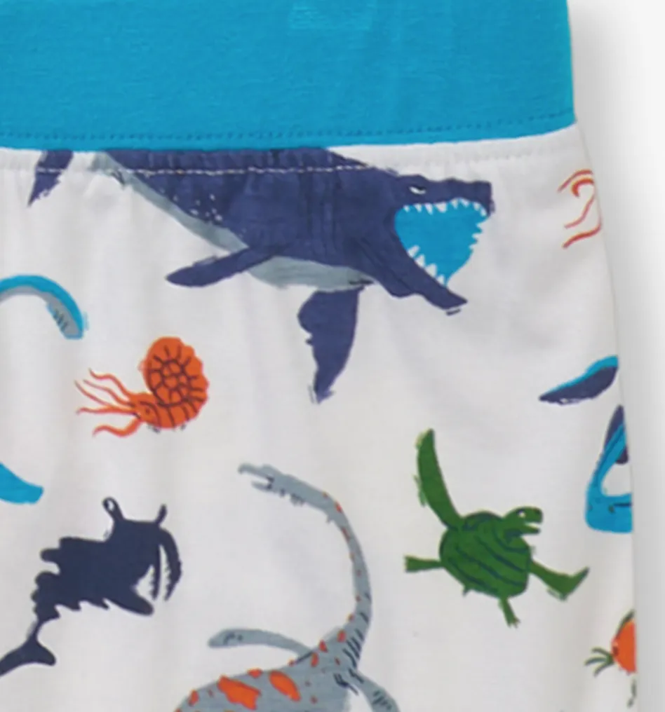 Hatley Prehistoric Marine Bamboo Summer Pyjamas
