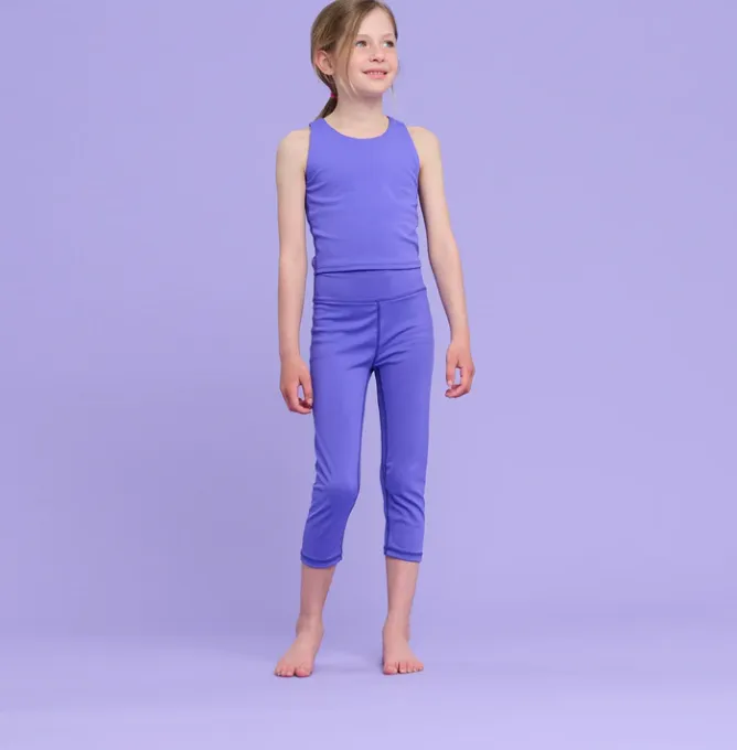 Hatley Purple Opulence Active Capris