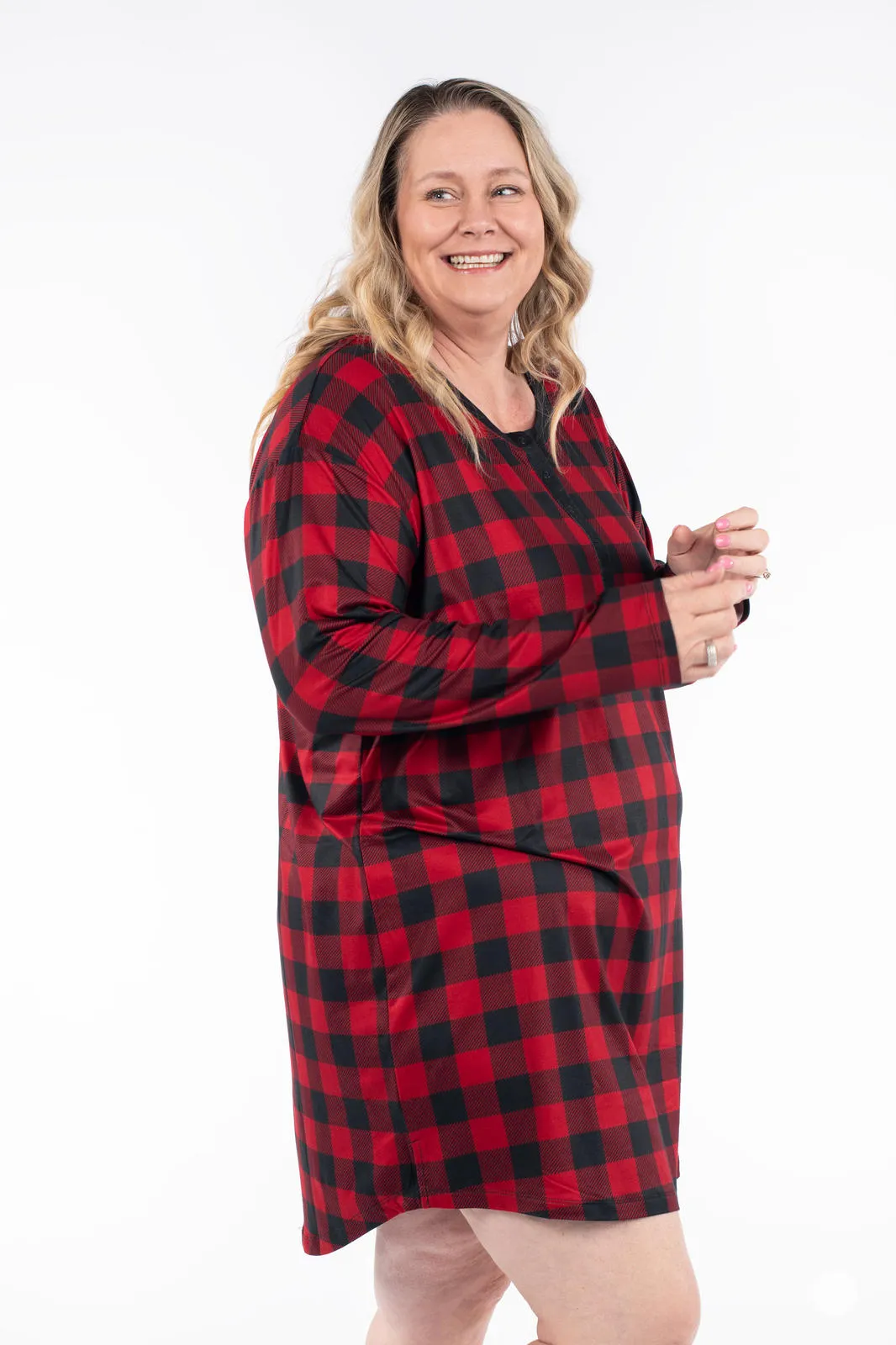 Henley Sleep Shirt