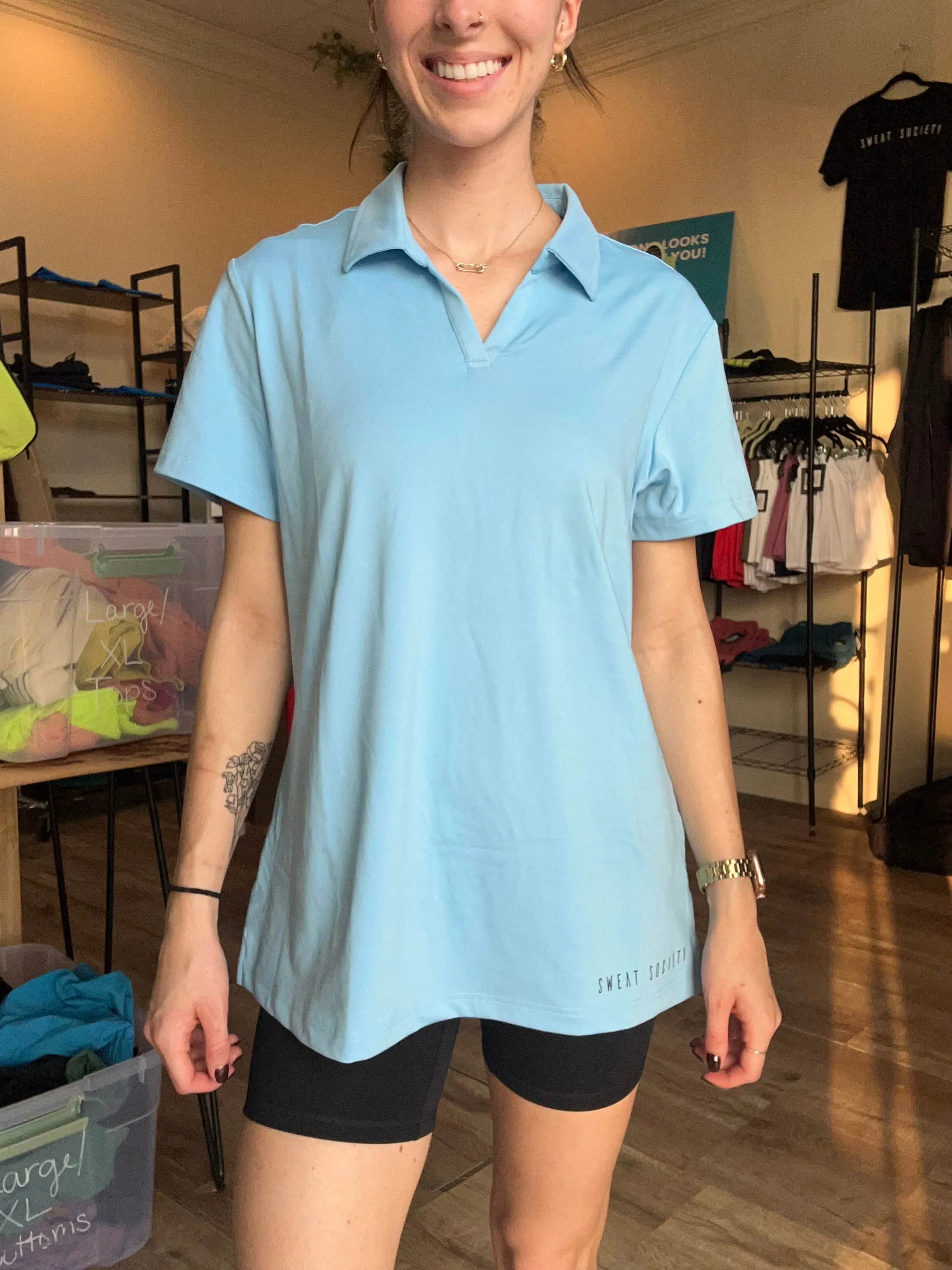 Here Comes The Sun - Polo Active Top