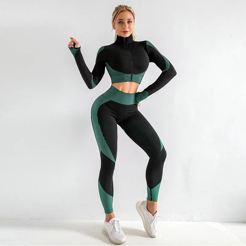 High Elasticity Shockproof Fitness Yoga Clothes trendy