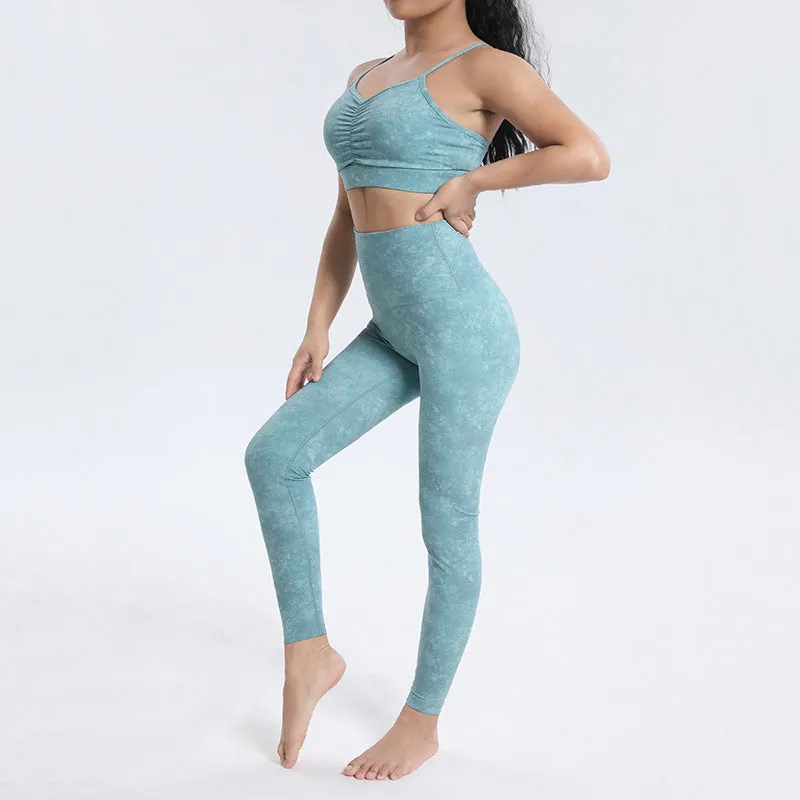 High Waist Fitness Running Yoga Suit