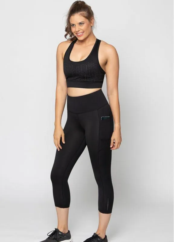 High Waisted 3/4 leggings with Pockets