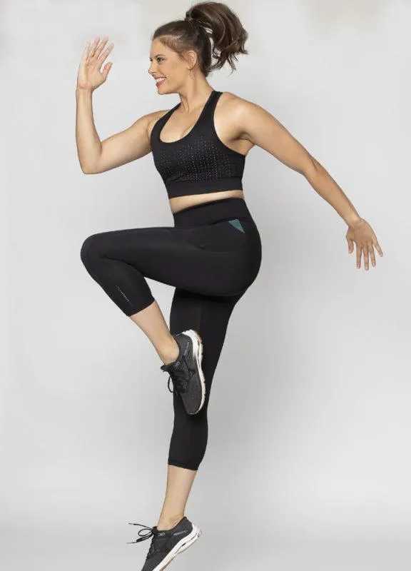 High Waisted 3/4 leggings with Pockets