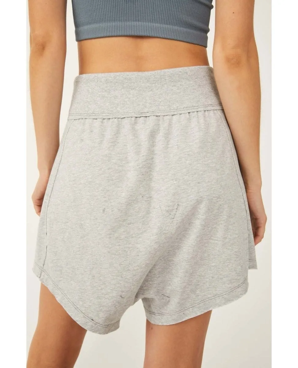 Hot Shot Harem Short Light Heather