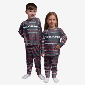 Houston Texans Toddler Family Holiday Pajamas