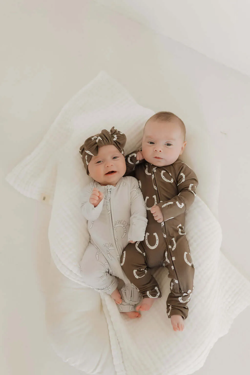Howdy | Bamboo Zip Pajamas