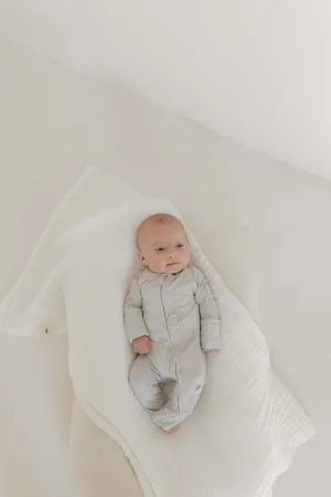 Howdy | Bamboo Zip Pajamas