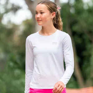 IMPI Long Sleeve Running Tee - White