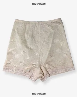 Imported Stocklot Branded Mid Waist Boyleg Panty In Net Panty Stretchable Net Lace Panty 2021