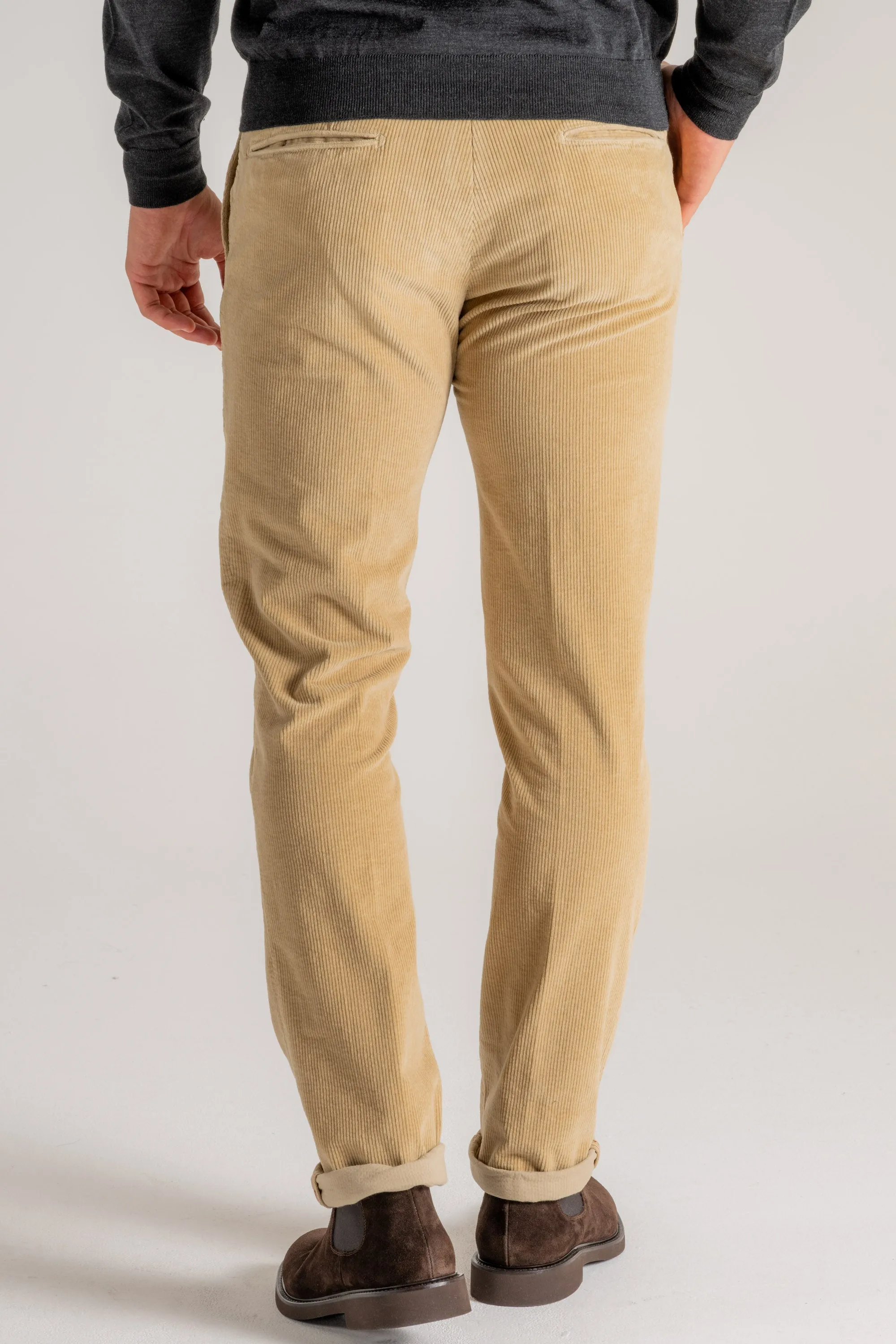 Incotex Slacks Pantalone Beige Uomo