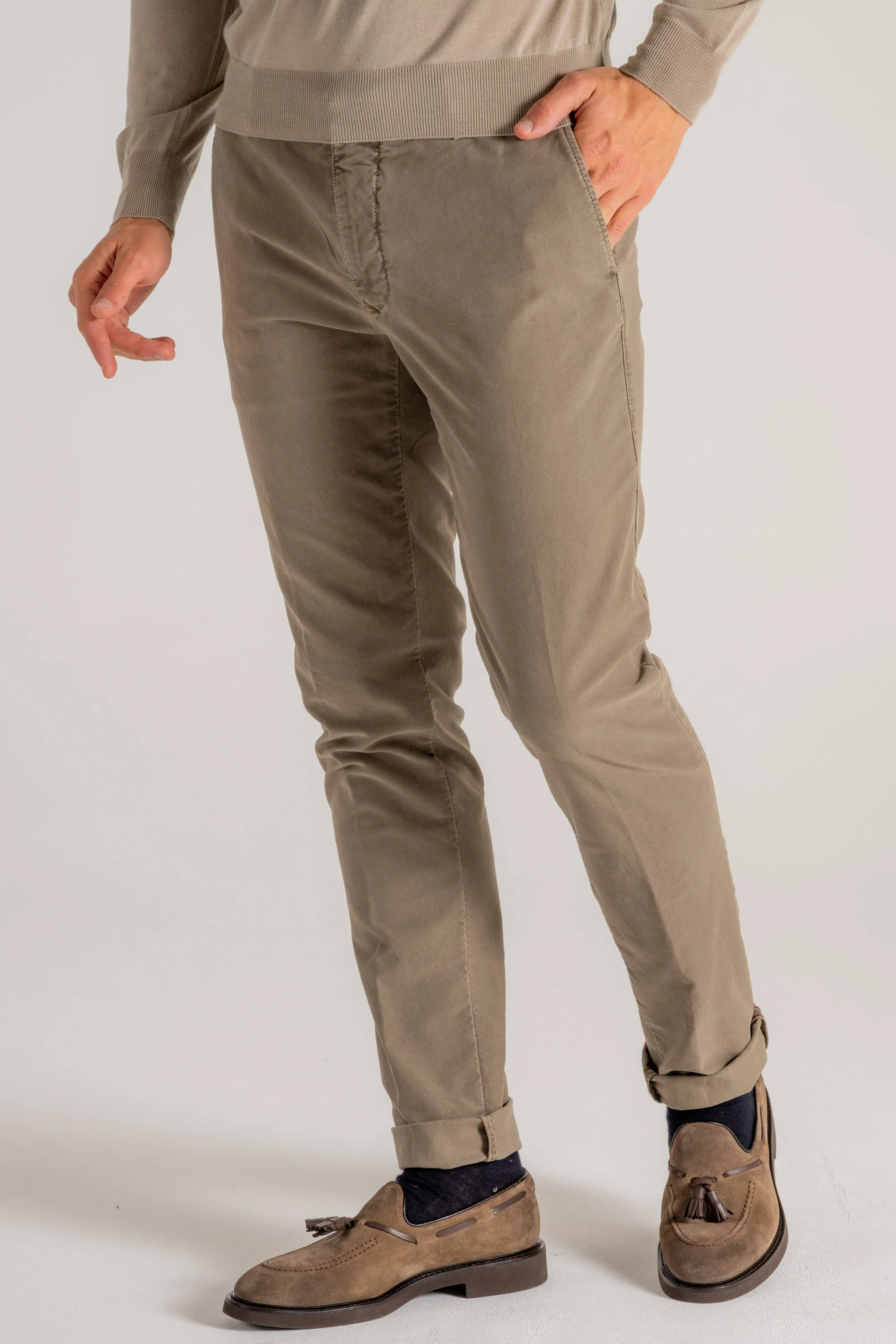Incotex Slacks Pantalone Marrone Uomo