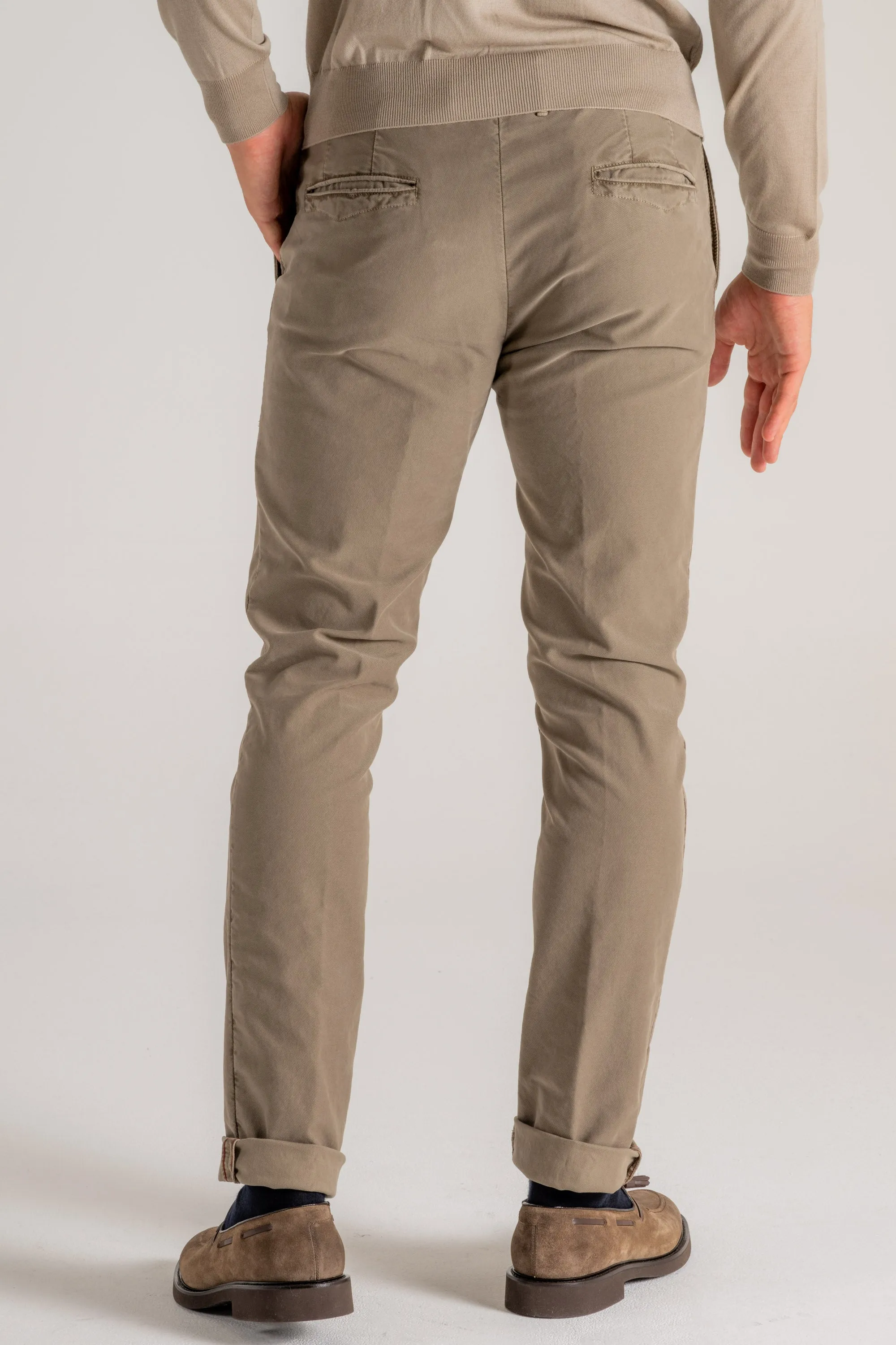 Incotex Slacks Pantalone Marrone Uomo