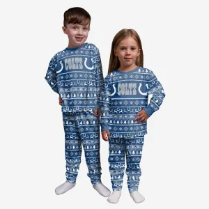 Indianapolis Colts Toddler Family Holiday Pajamas