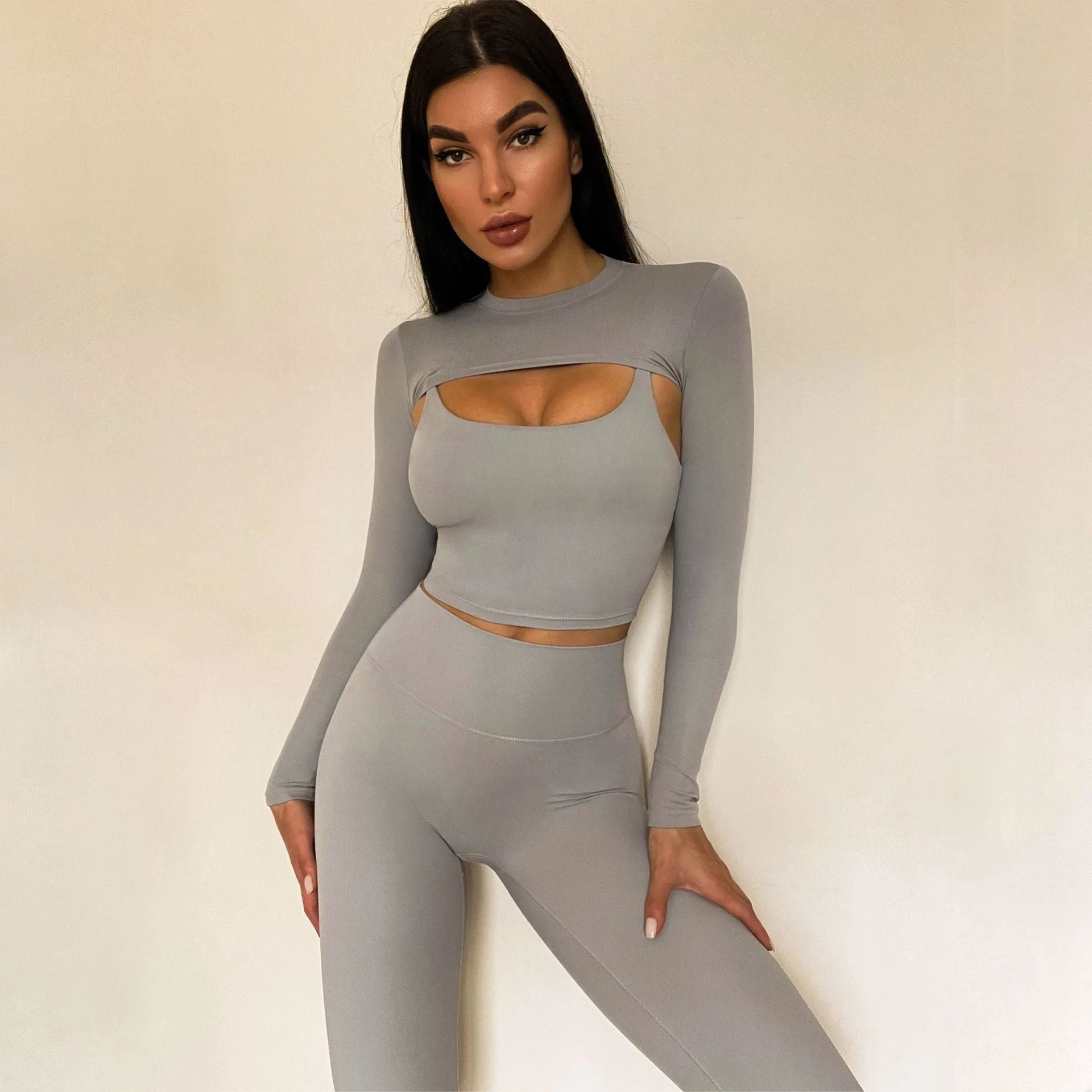 INS Style Yoga Women's Fitness Suit trendy