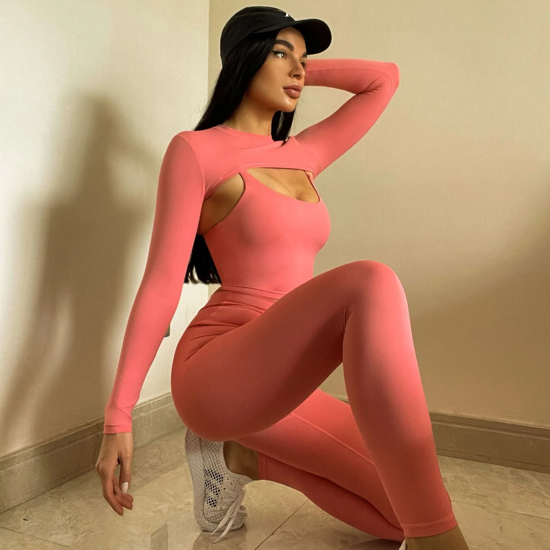 INS Style Yoga Women's Fitness Suit trendy